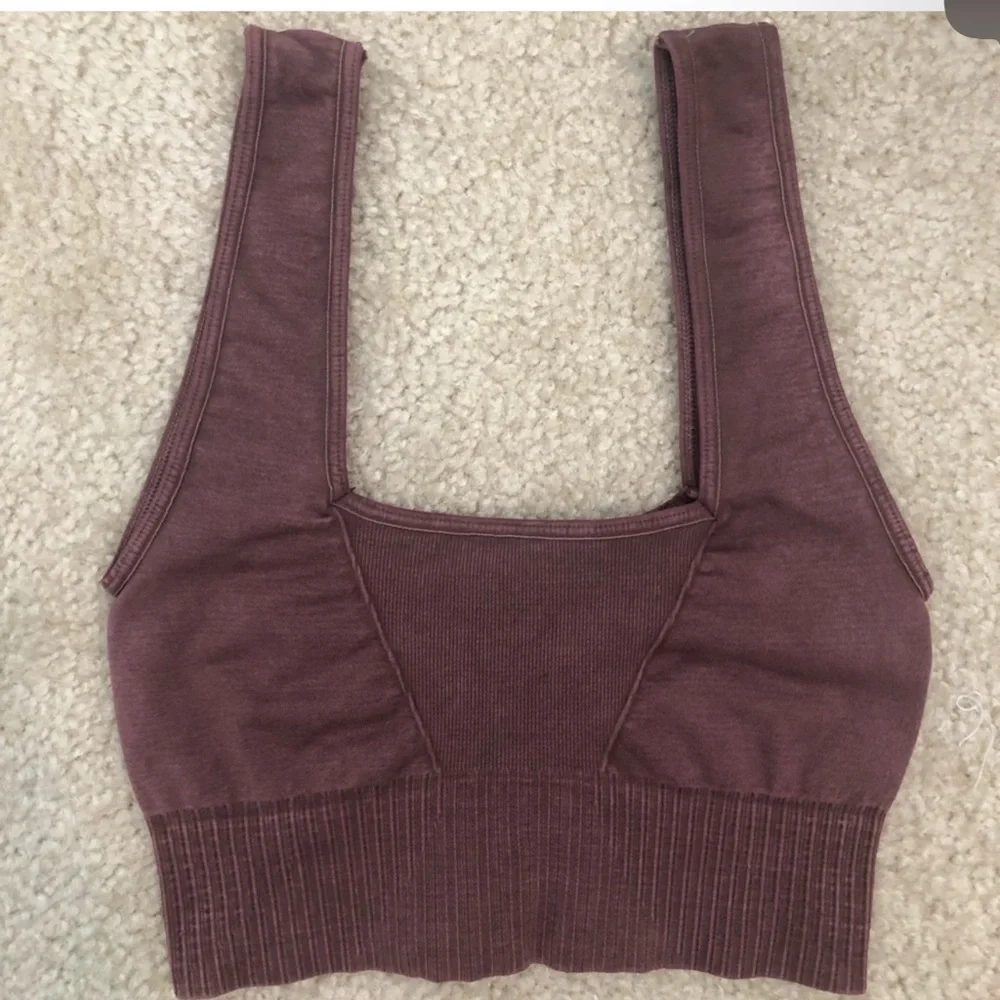 NWOT - Free People Good Karma Square Neck Bra - Size XS/SM Brown - Picture 6 of 8